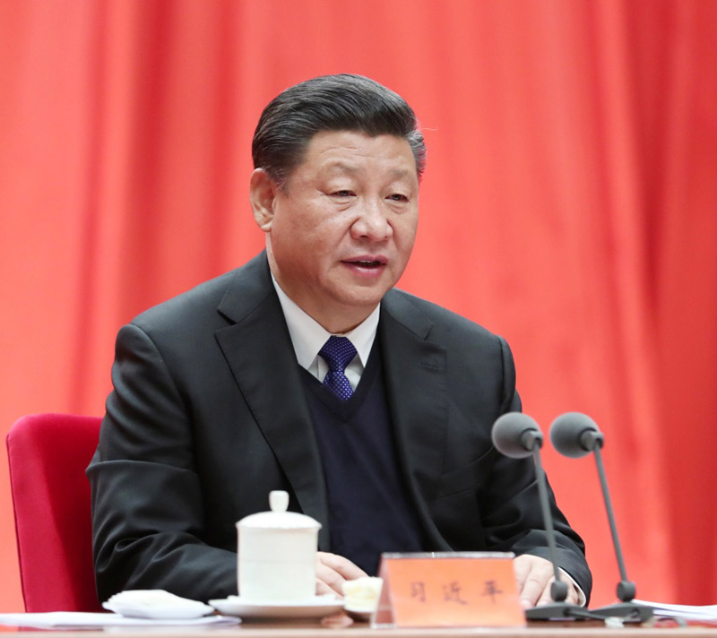 1月11日，中共中央總書記、國家主席、中央軍委主席習近平在中國共產黨第十九屆中央紀律檢查委員會第二次全體會議上發(fā)表重要講話。