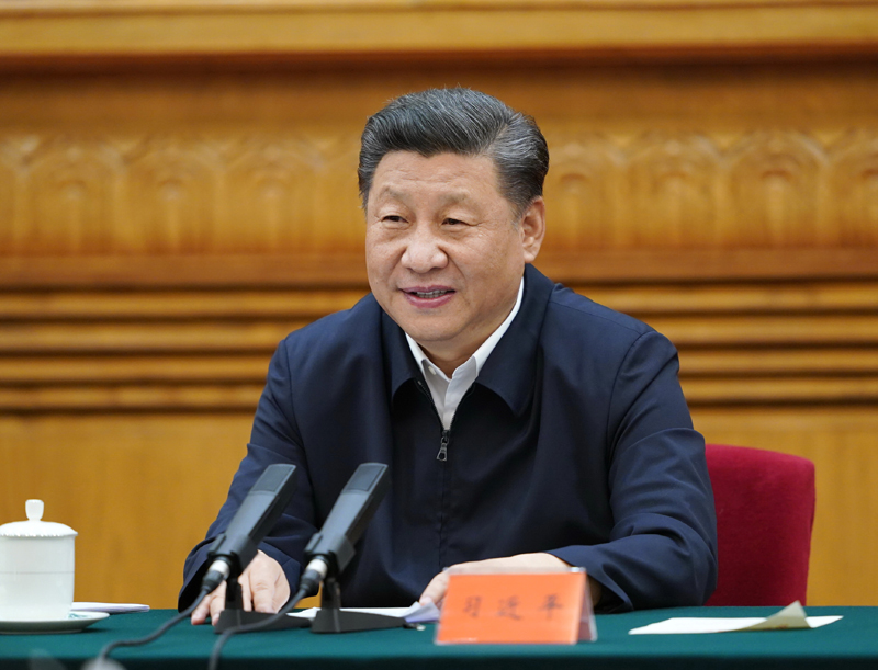 7月21日，中共中央總書記、國(guó)家主席、中央軍委主席習(xí)近平在京主持召開企業(yè)家座談會(huì)并發(fā)表重要講話。新華社記者 岳月偉 攝